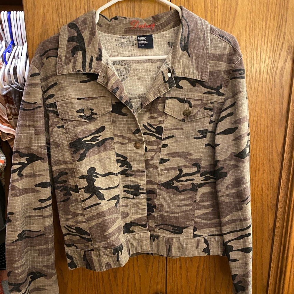 Destiny army Jean jacket
